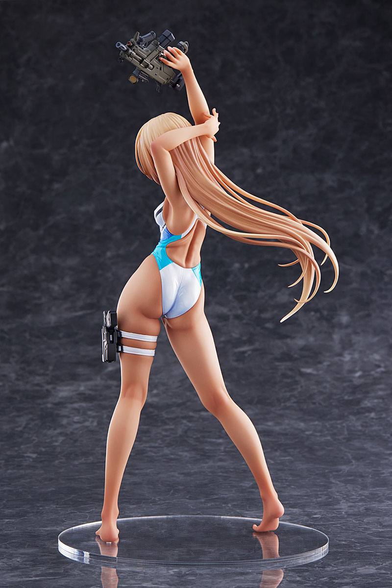 Kouhai-chan of the Swim Club in Blue Line Swimsuit Amakuni - Image 15