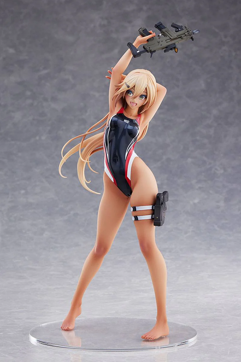 Kouhai-chan of the Swim Club in Red Line Swimsuit / Arms Note - Image 14
