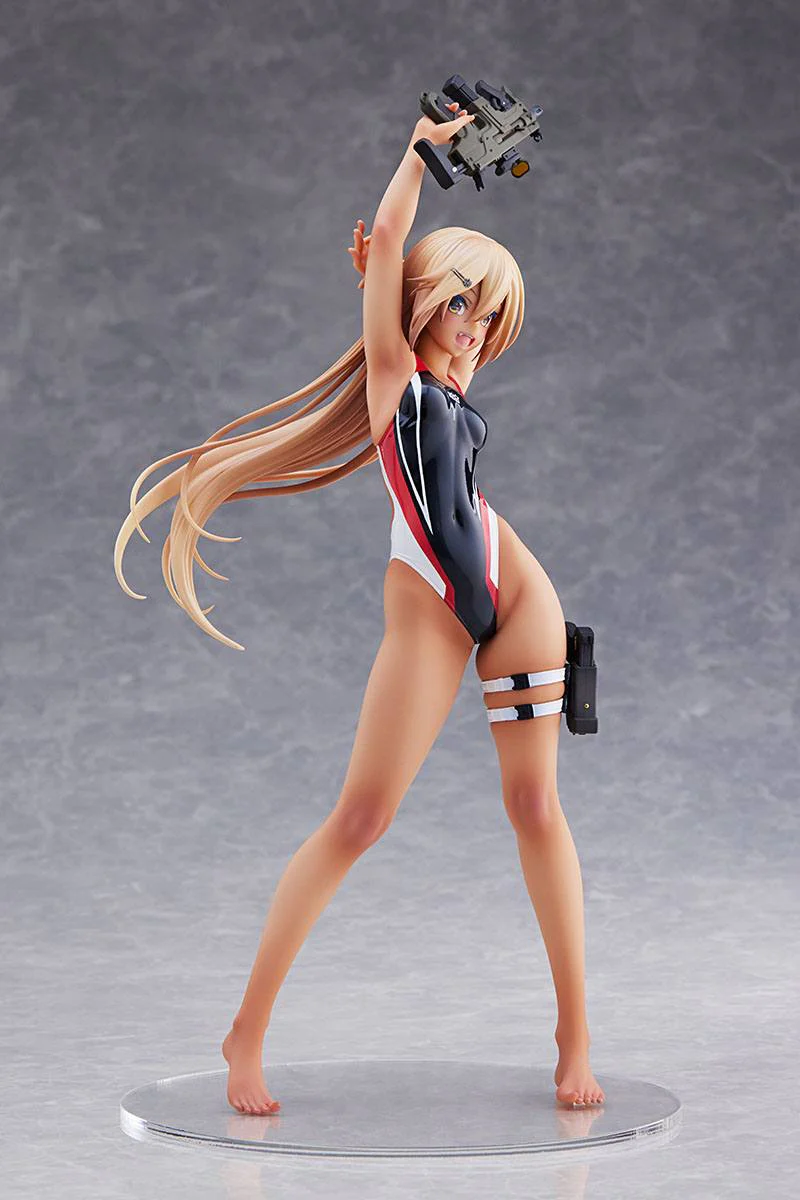Kouhai-chan of the Swim Club in Red Line Swimsuit / Arms Note - Image 3