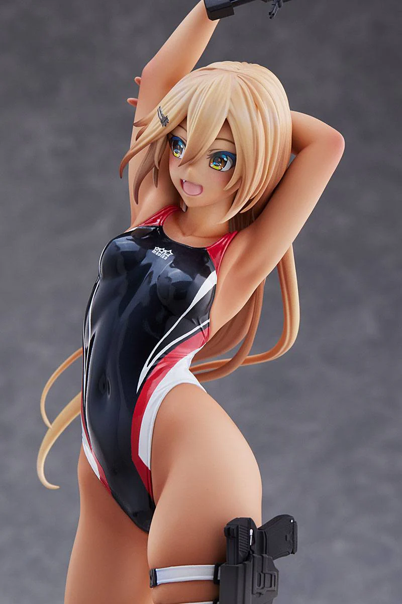 Kouhai-chan of the Swim Club in Red Line Swimsuit / Arms Note - Image 5