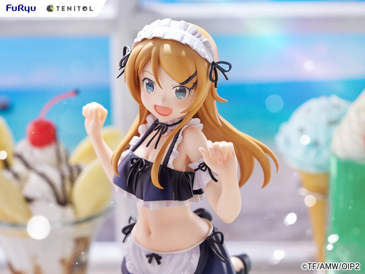Kousaka Kirino swimsuits maid Ver. Tenitol Tall Furyu - Image 13