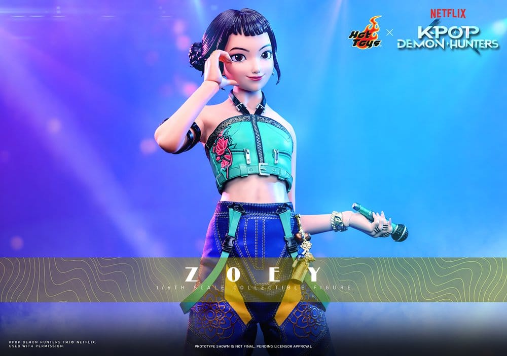 KPop Demon Hunters Actionfigur 1/6 Zoey 27 cm - Image 2