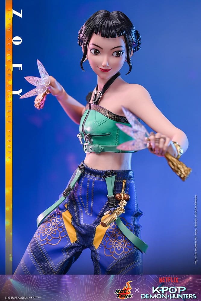 KPop Demon Hunters Actionfigur 1/6 Zoey 27 cm - Image 5