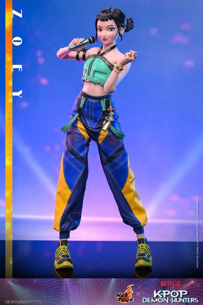 KPop Demon Hunters Actionfigur 1/6 Zoey 27 cm - Image 6