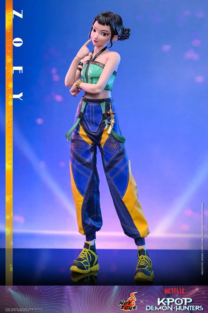 KPop Demon Hunters Actionfigur 1/6 Zoey 27 cm - Image 7