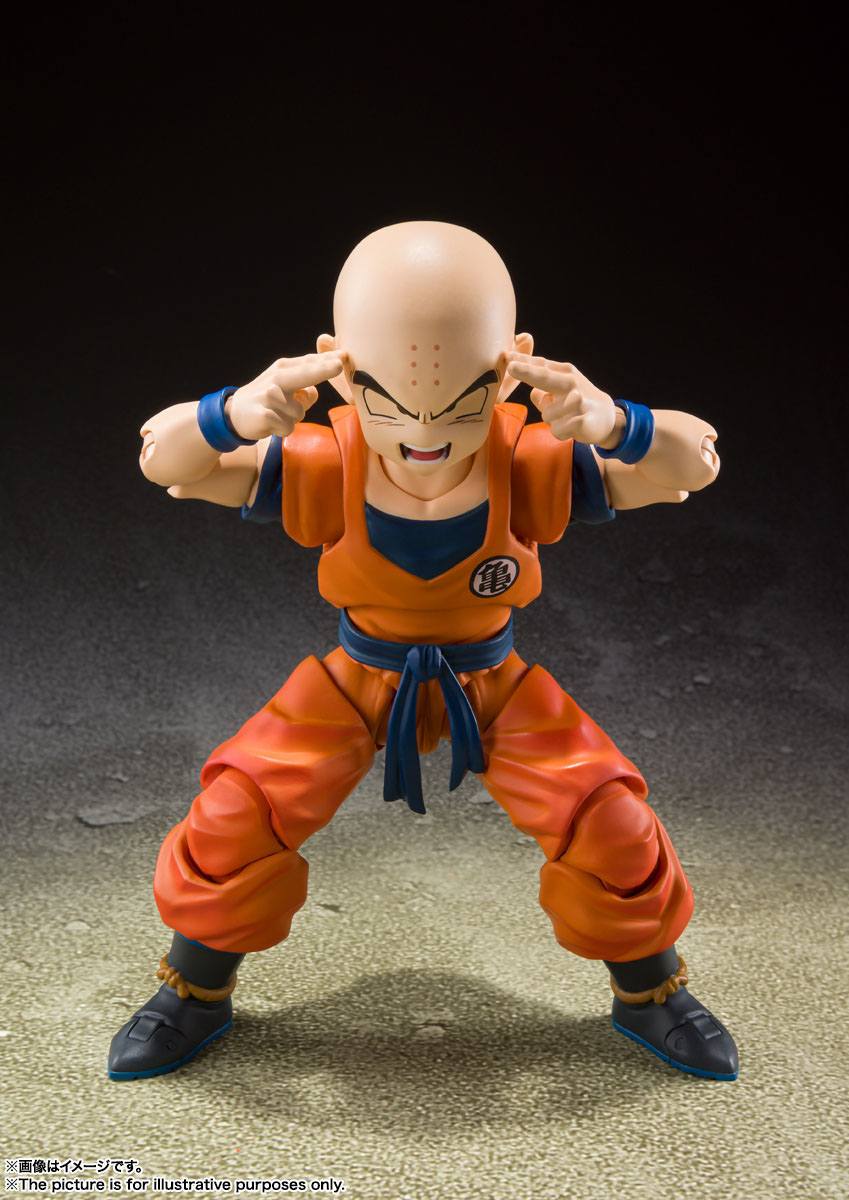 Krillin Earth's Strongest Man S.H. Figuarts Bandai Tamashii Nations - Image 3