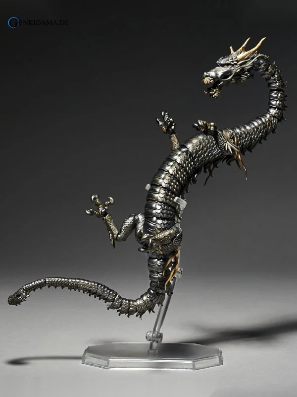 KT Project KT-003 Takeya Style Jizai Okimono "Dragon" Iron Rust Look Edition - Image 19