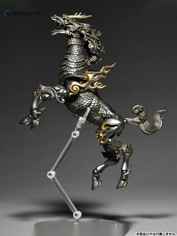 KT Project KT-003 Takeya Style Jizai Okimono "Dragon" Iron Rust Look Edition - Image 21