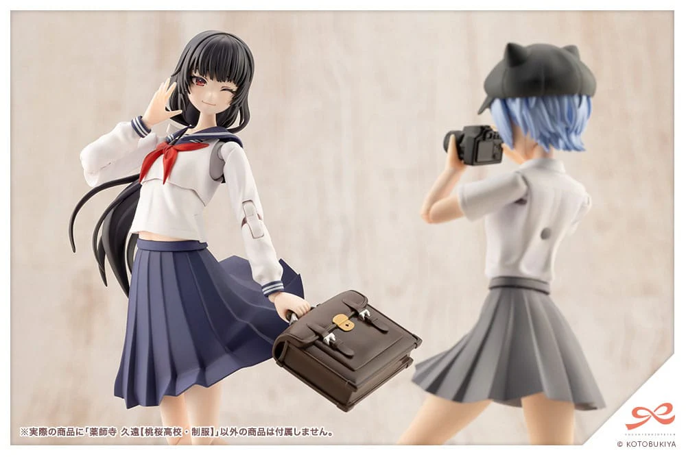 Kuon Yakushiji Toudou High School Uniform Plastic Model Kit Kotobukiya - Image 14