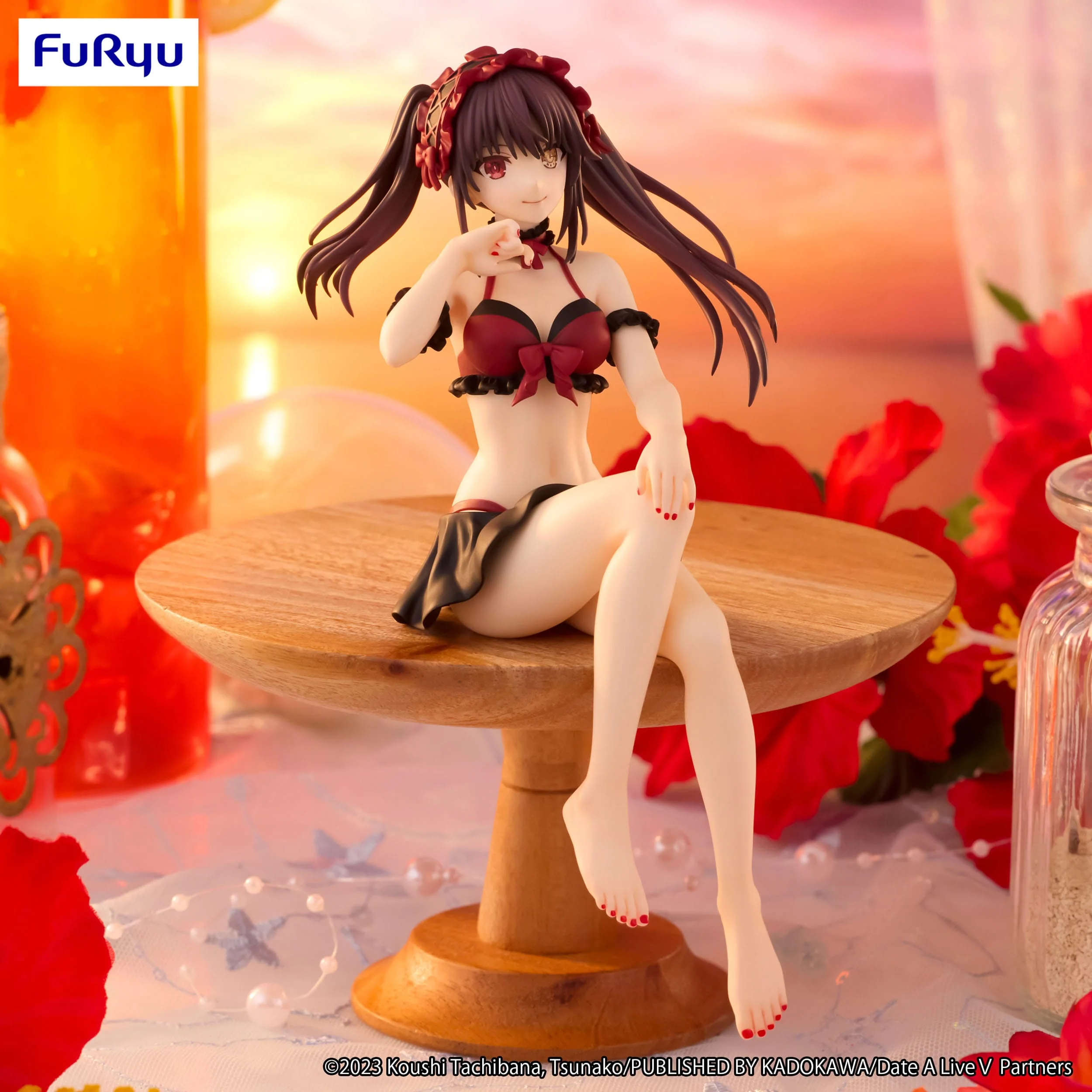 Kurumi Tokisaki Swimsuit Ver. Noodle Stopper Furyu - Image 4