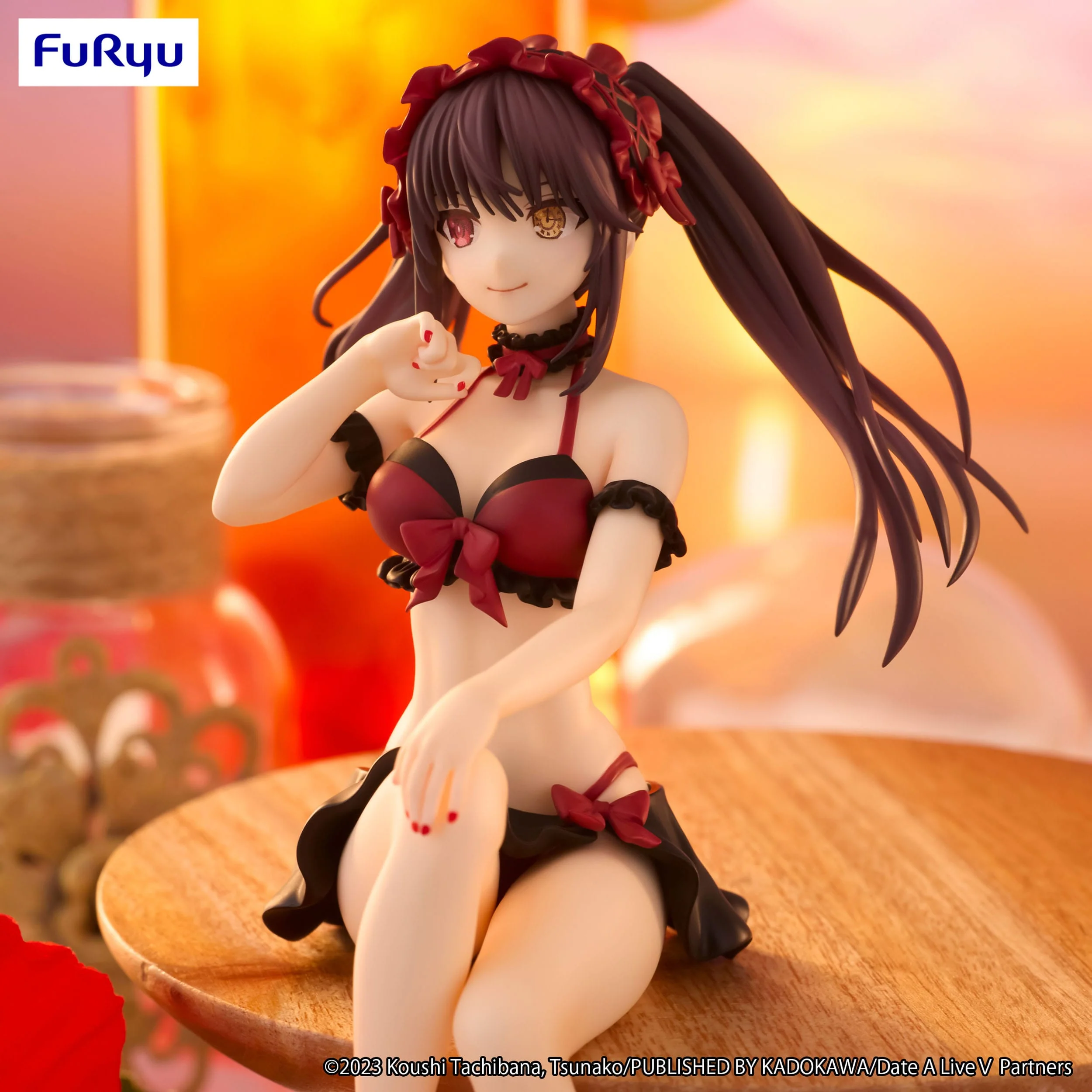 Kurumi Tokisaki Swimsuit Ver. Noodle Stopper Furyu - Image 6