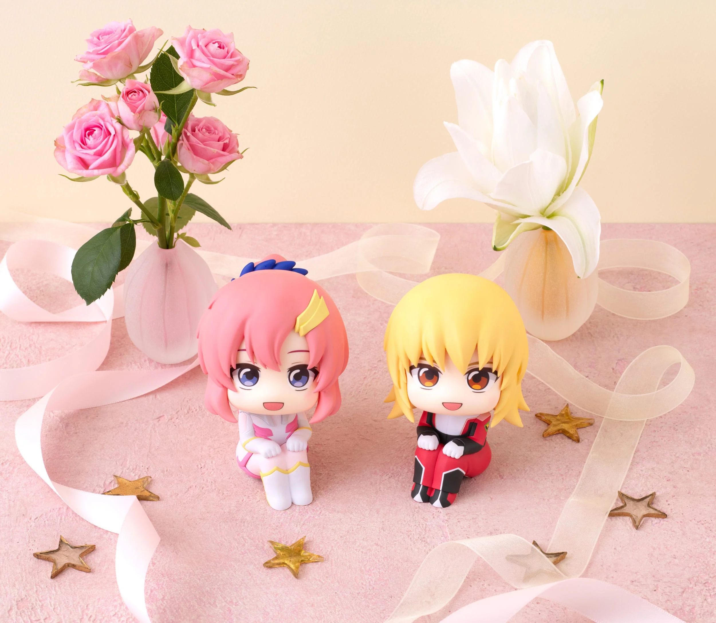 Lacus Clyne & Cagalli Yula Athha (with gift) Look Up MegaHouse