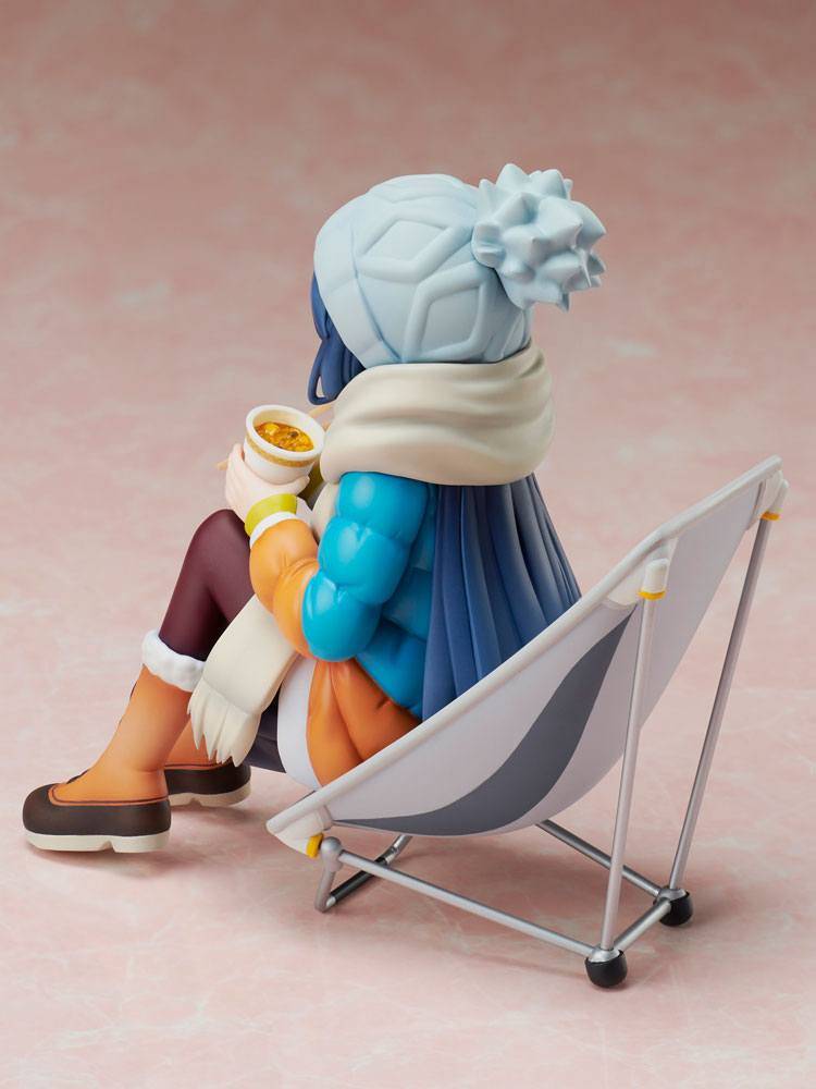 Laid-Back Camp Premium Noodle Stopper PVC Statue Rin Shima - Image 6