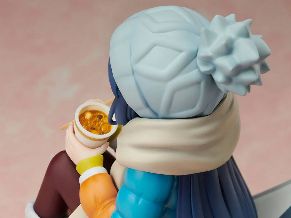 Laid-Back Camp Premium Noodle Stopper PVC Statue Rin Shima - Image 9