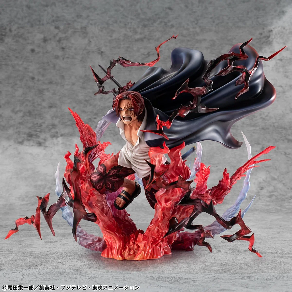 Leader of Red Hair Pirates Red-Haired Shanks Kamusari P.O.P SA-MAXIMUM MegaHouse - Image 16