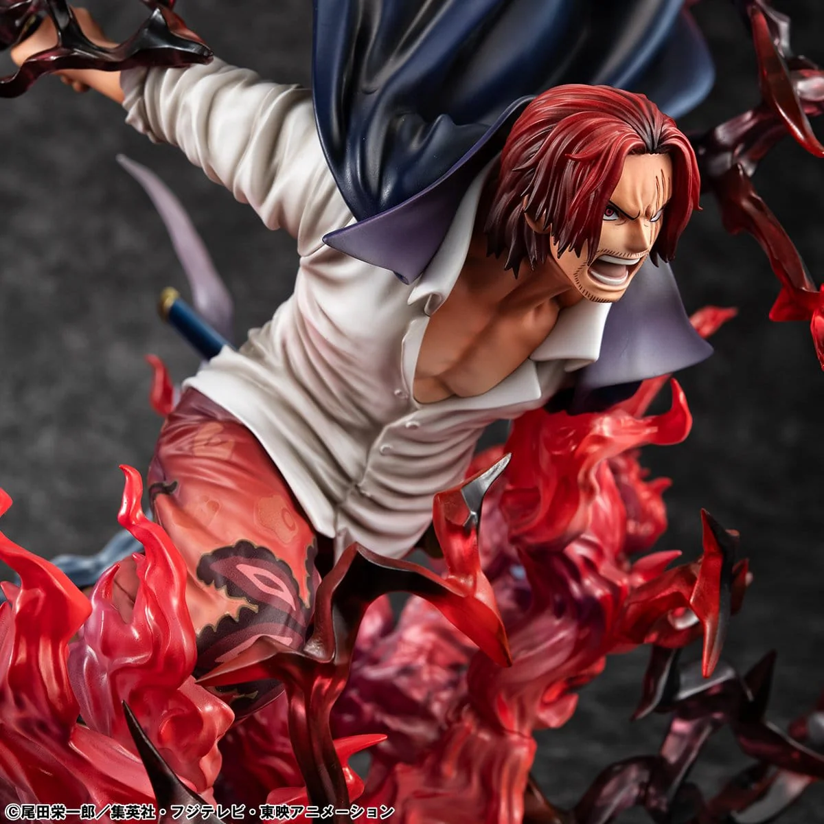 Leader of Red Hair Pirates Red-Haired Shanks Kamusari P.O.P SA-MAXIMUM MegaHouse - Image 17