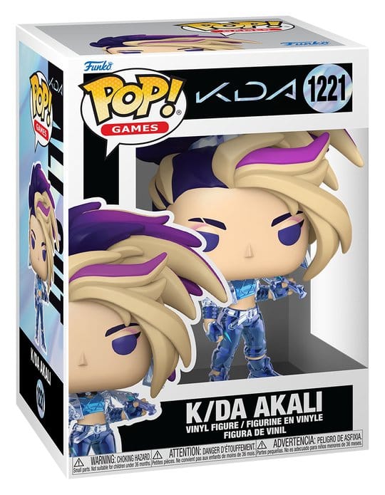 League of Legends POP! Games Vinyl Figur K/DA Akali - Image 2