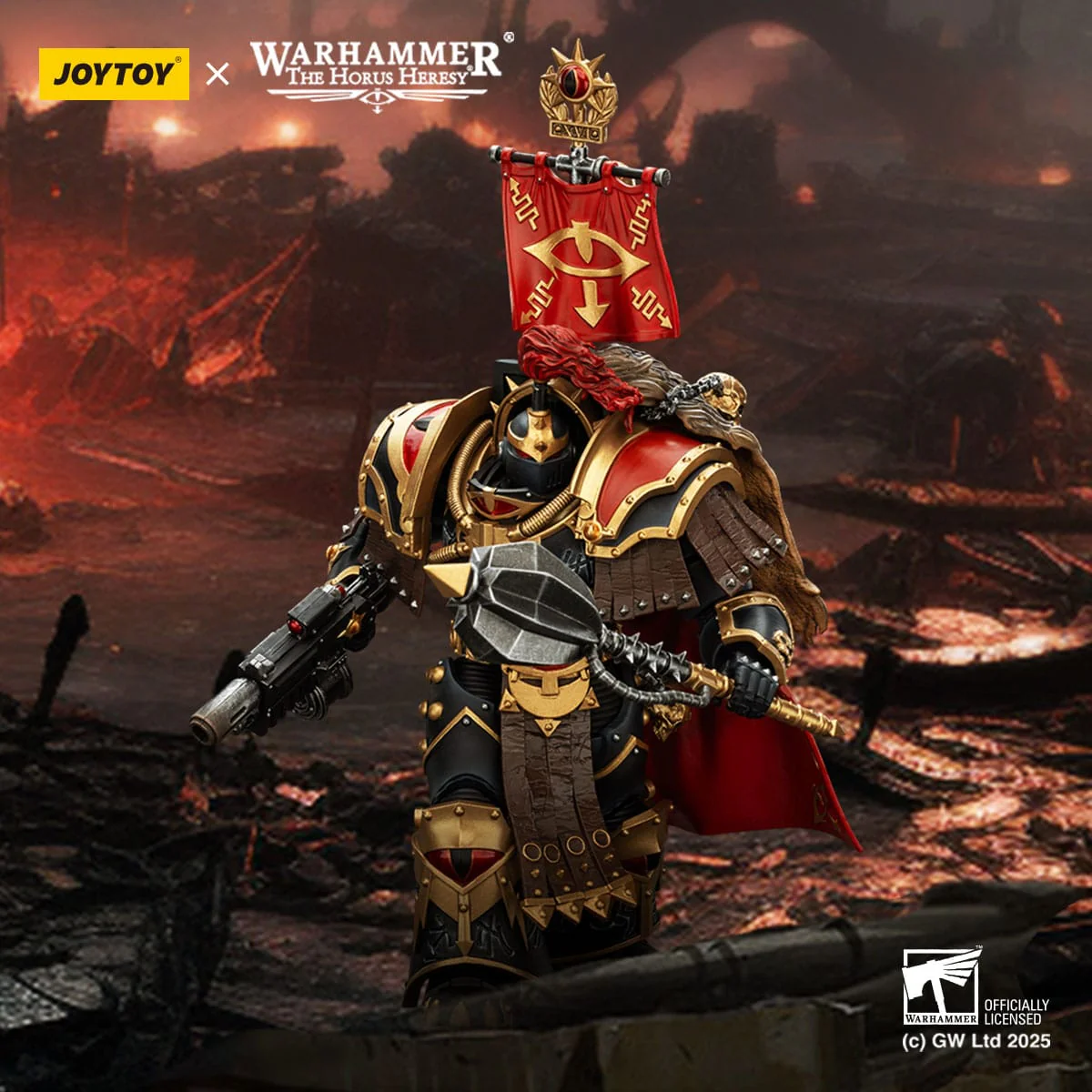 Legion Cataphractii Praetorwith Combi-Melta and Power Maul Warhammer 40K Joy Toy - Image 11