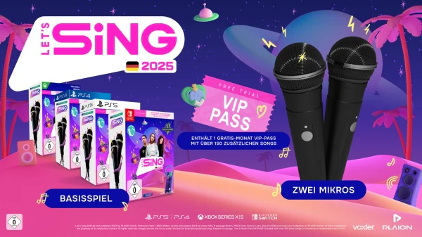 Let's Sing 2025 German Version [+ 2 Mics] - Image 2