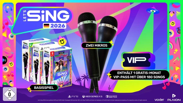 Let's Sing 2026 German Version [+ 2 Mics] - Image 2
