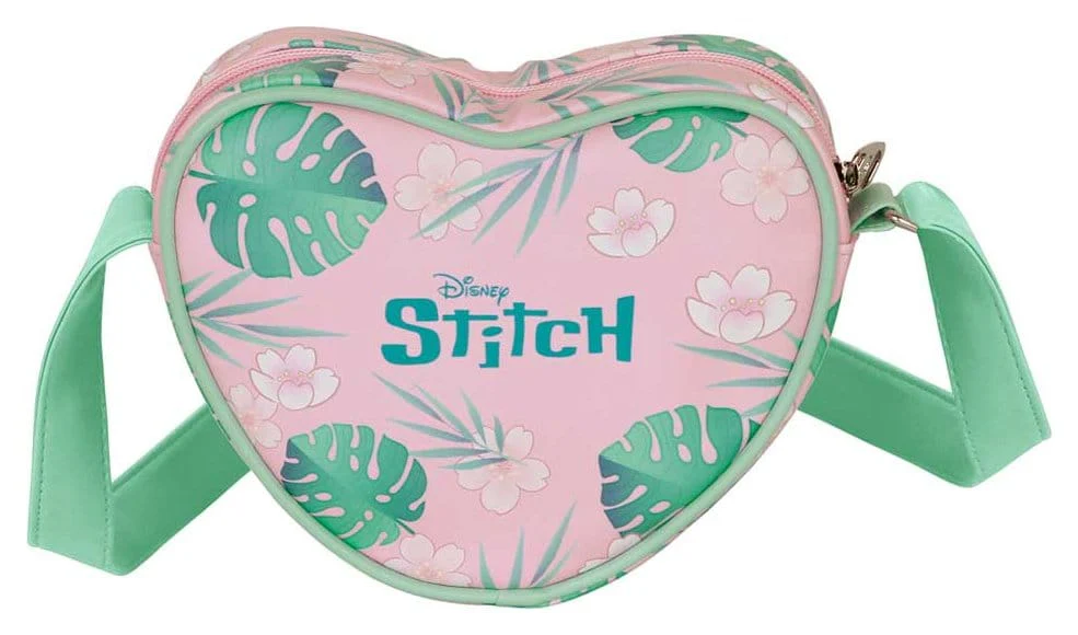 Lilo & Stitch Casual Heart Umhängetasche Hug Pink - Image 3