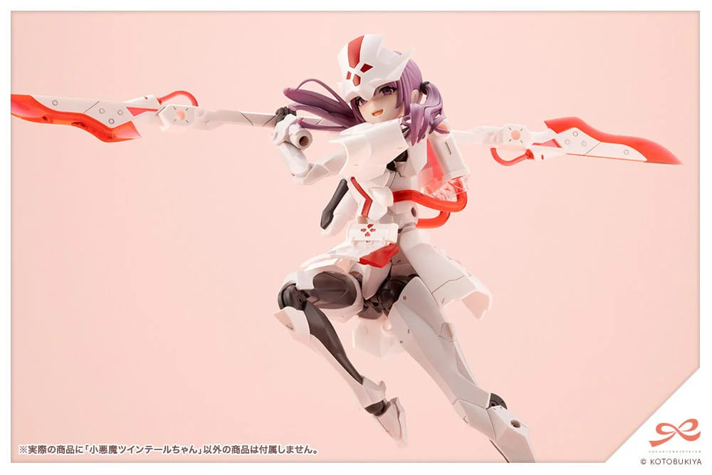 Little Devil Twin Tails Sousai Shojo Teien Plastic Model Kit Kotobukiya - Image 12