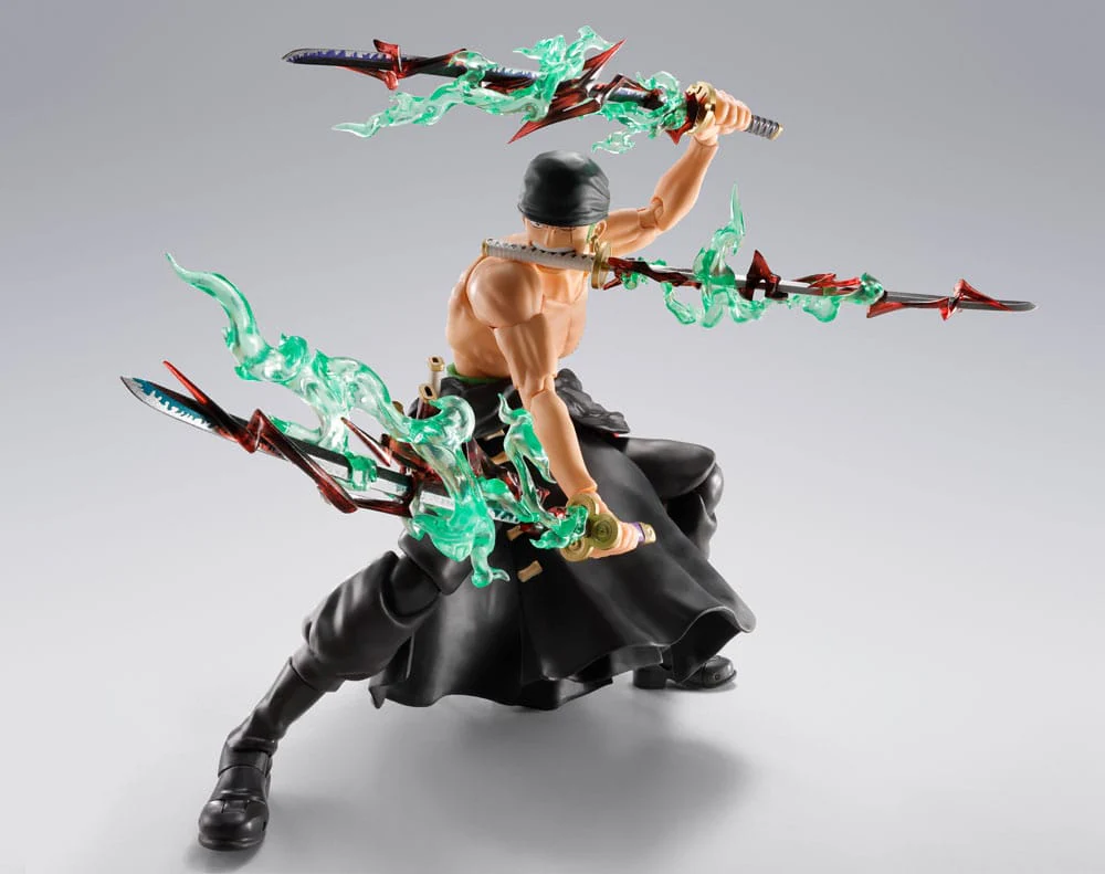 Lorenor Zorro The King of Hell S.H.Figuarts Bandai Tamashii Nations - Image 6
