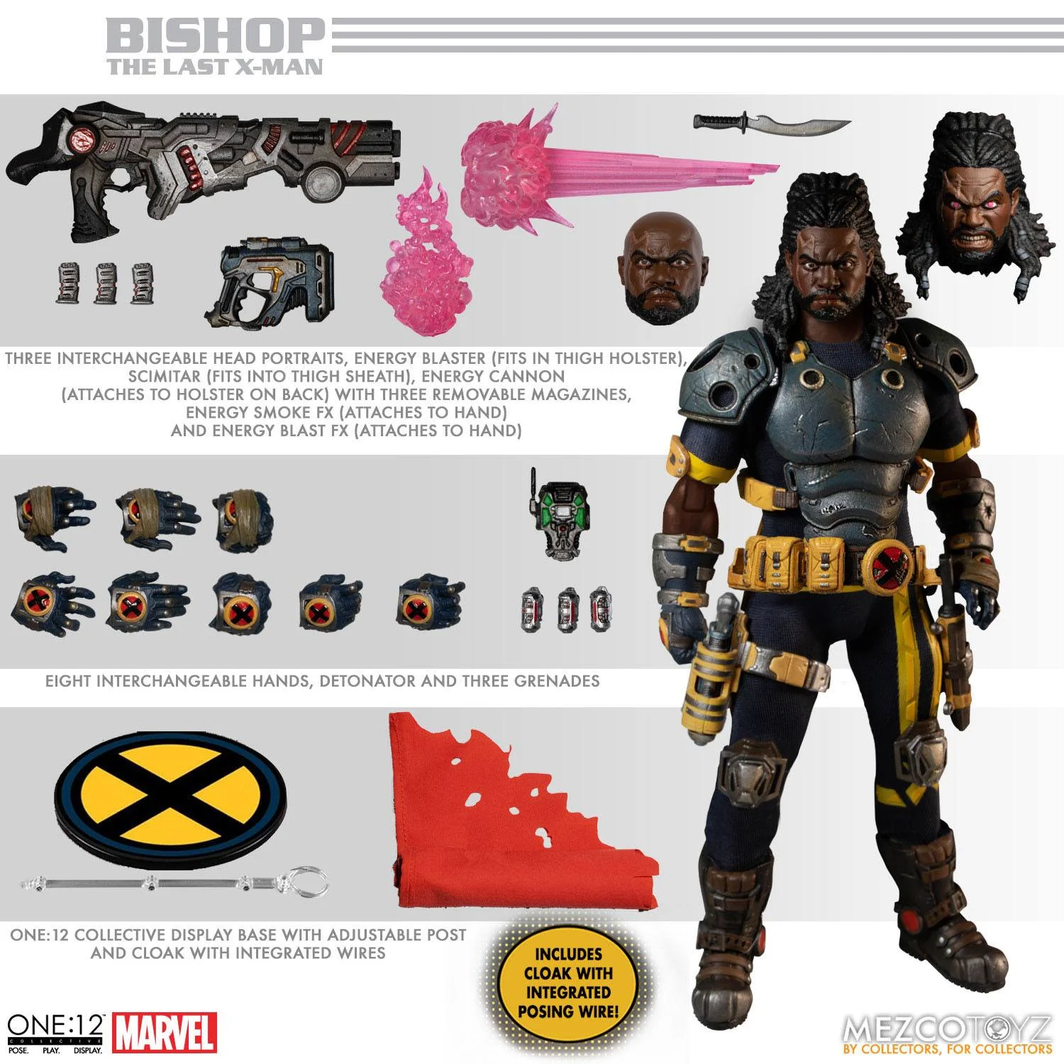 Lucas Bishop - Marvel X-Men - Mezco - Image 17