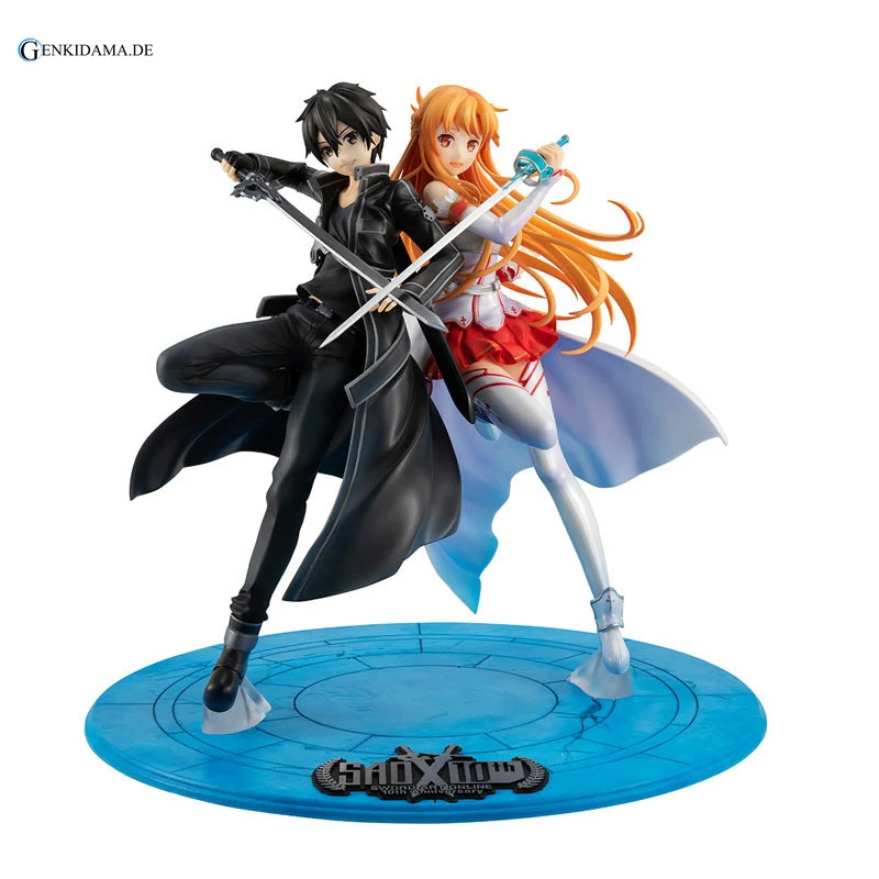 Lucrea Sword Art Online Kirito & Asuna SAO 10th Anniversary Dengekiya Limited Edition (Dengekiya Exclusive) - Image 2