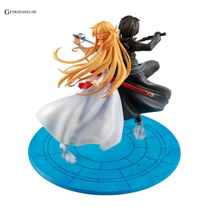 Lucrea Sword Art Online Kirito & Asuna SAO 10th Anniversary Dengekiya Limited Edition (Dengekiya Exclusive) - Image 4