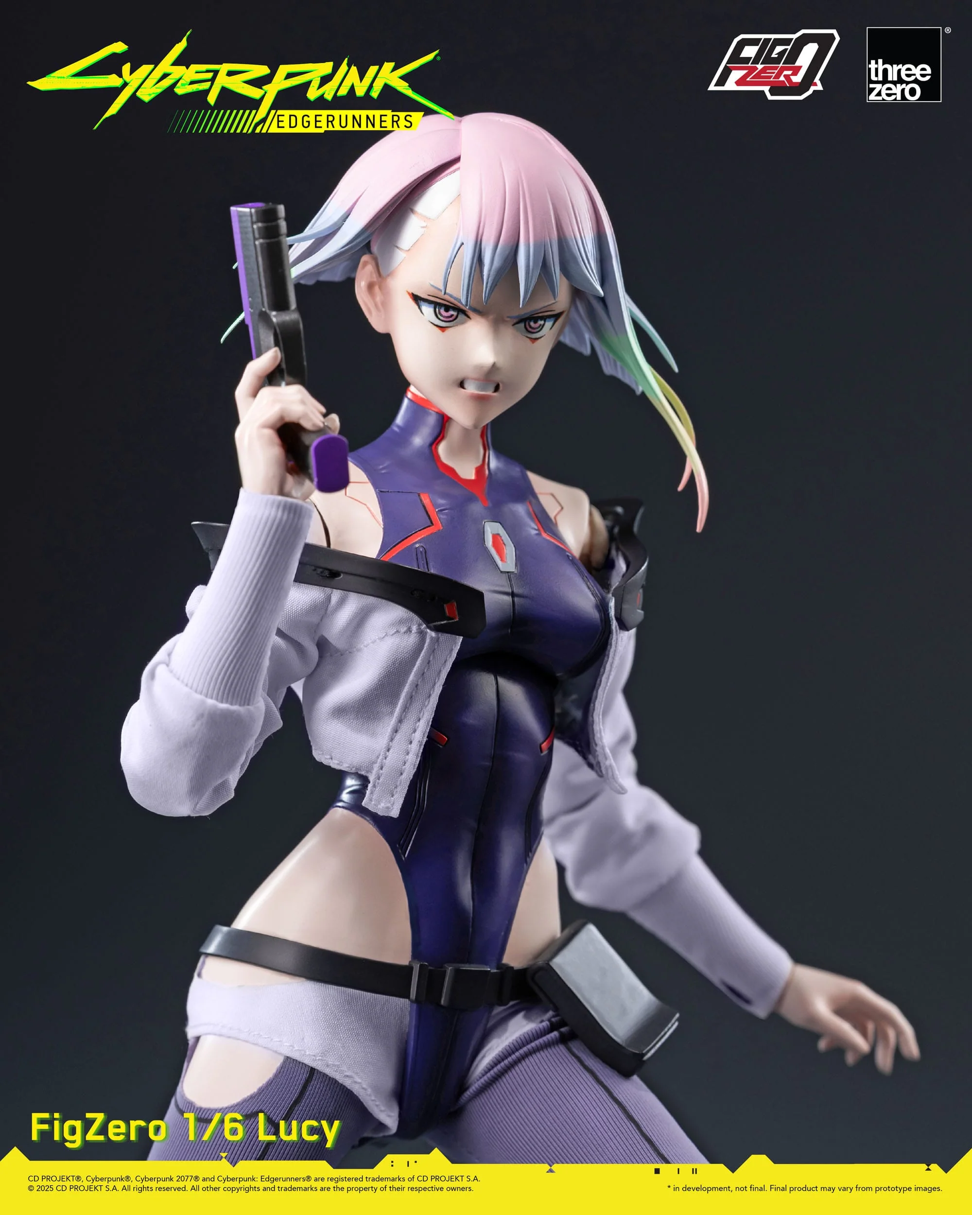 Lucy FigZero Cyberpunk: Edgerunners ThreeZero - Image 10