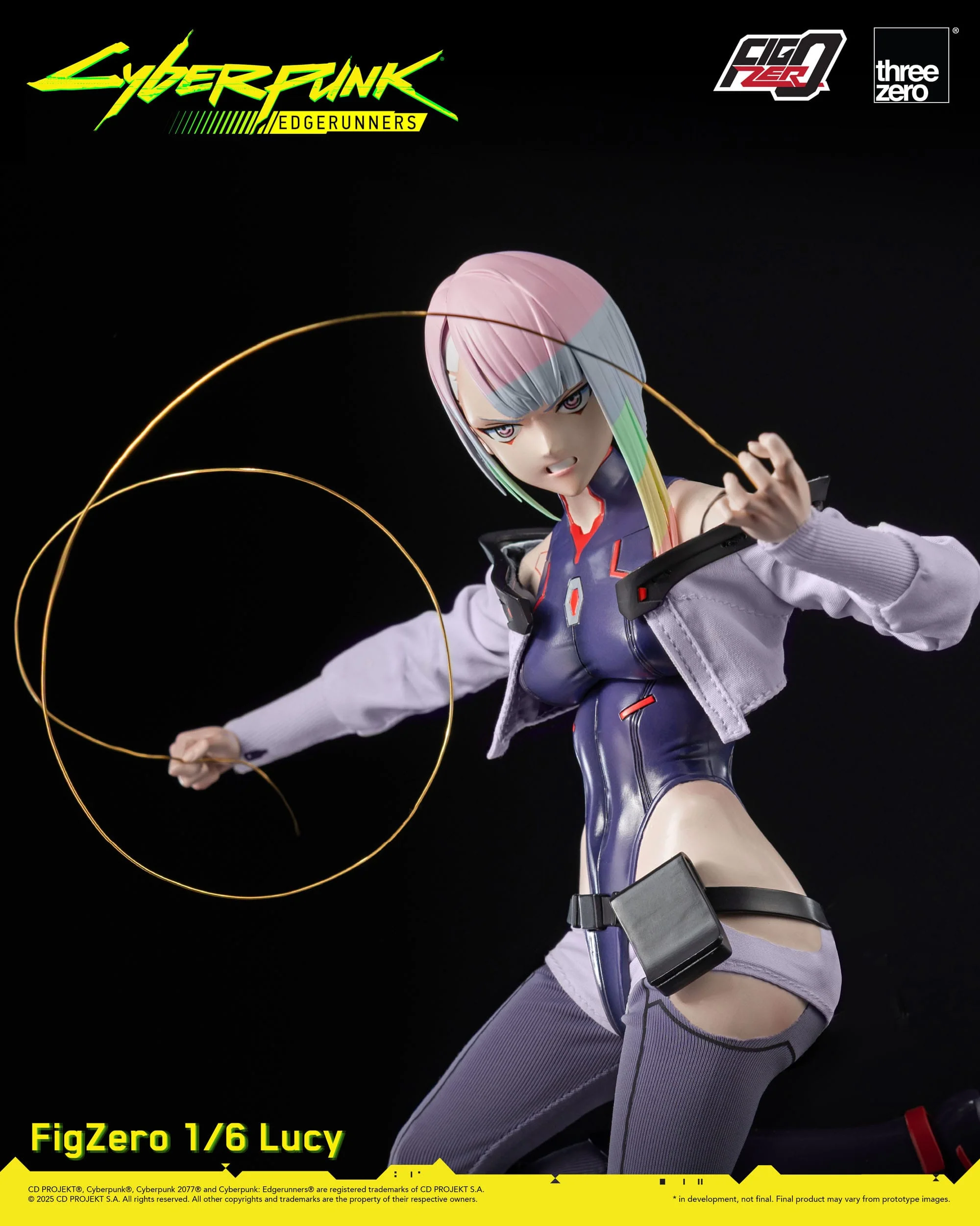 Lucy FigZero Cyberpunk: Edgerunners ThreeZero - Image 11