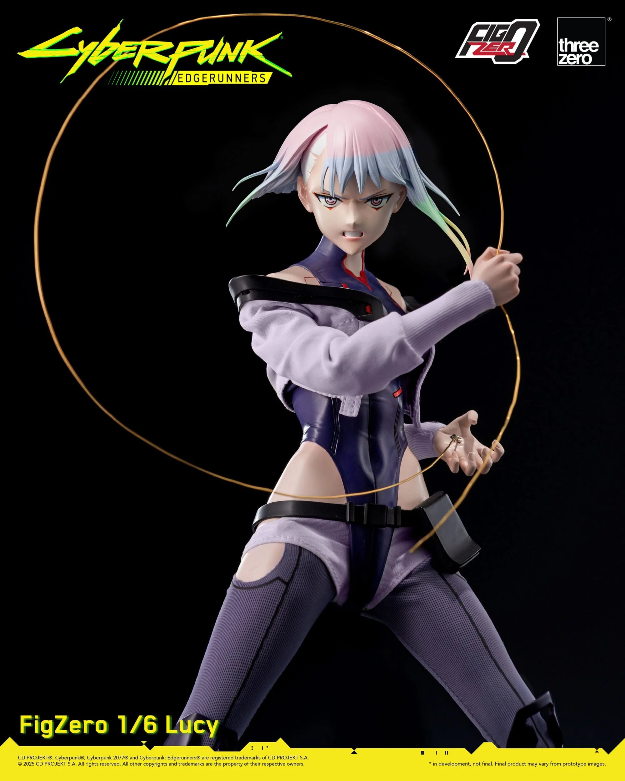 Lucy FigZero Cyberpunk: Edgerunners ThreeZero - Image 12