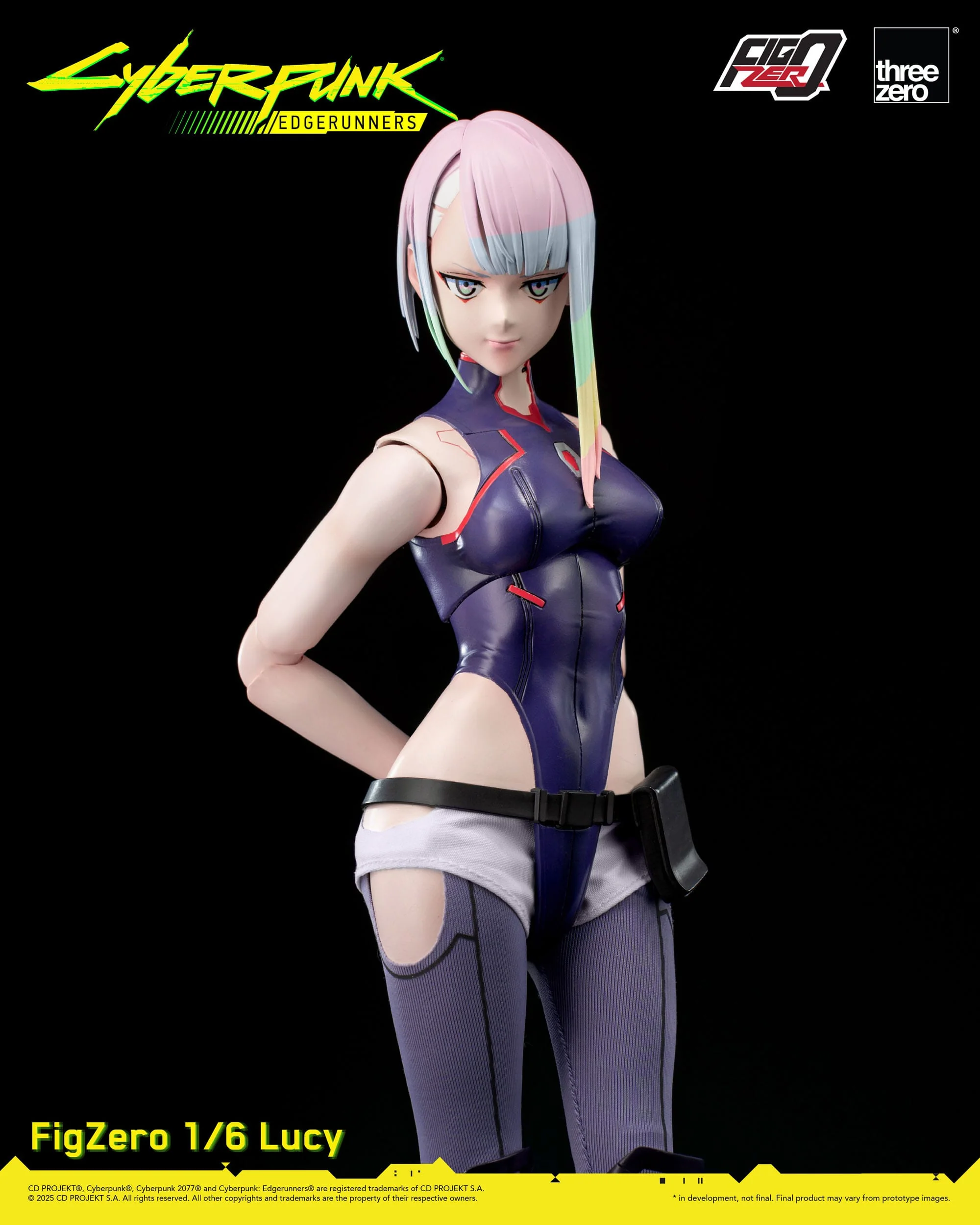 Lucy FigZero Cyberpunk: Edgerunners ThreeZero - Image 13