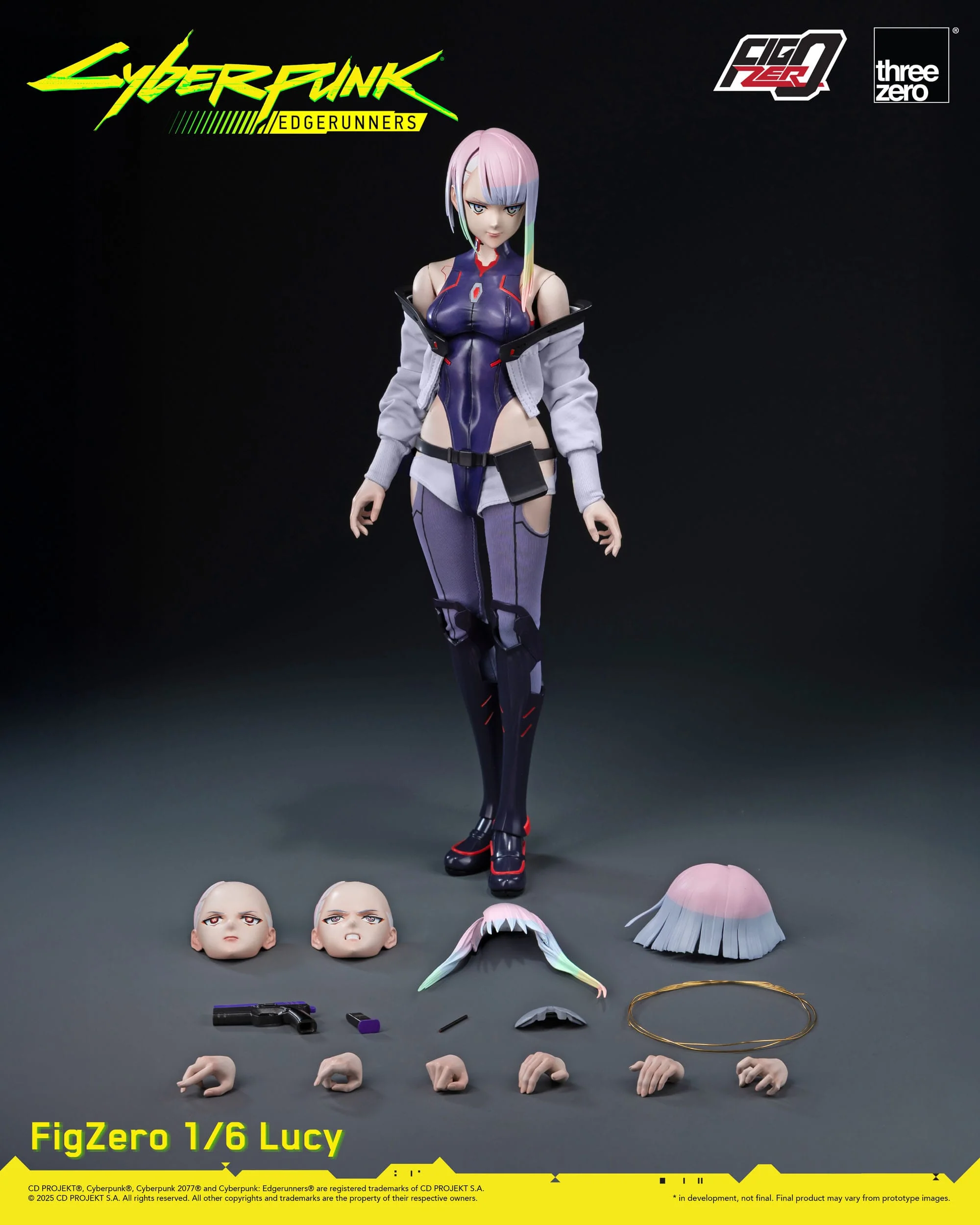 Lucy FigZero Cyberpunk: Edgerunners ThreeZero - Image 14