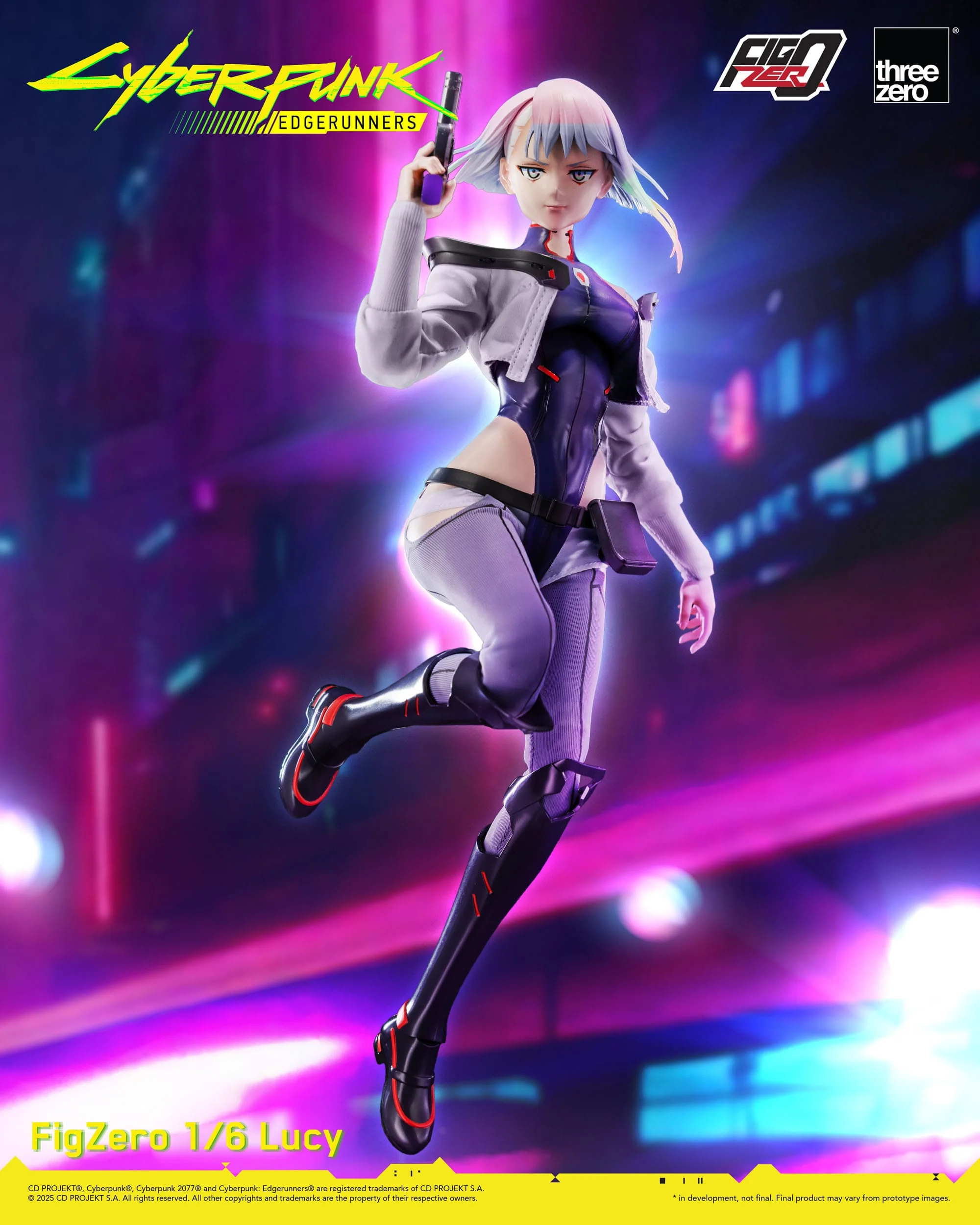 Lucy FigZero Cyberpunk: Edgerunners ThreeZero - Image 2