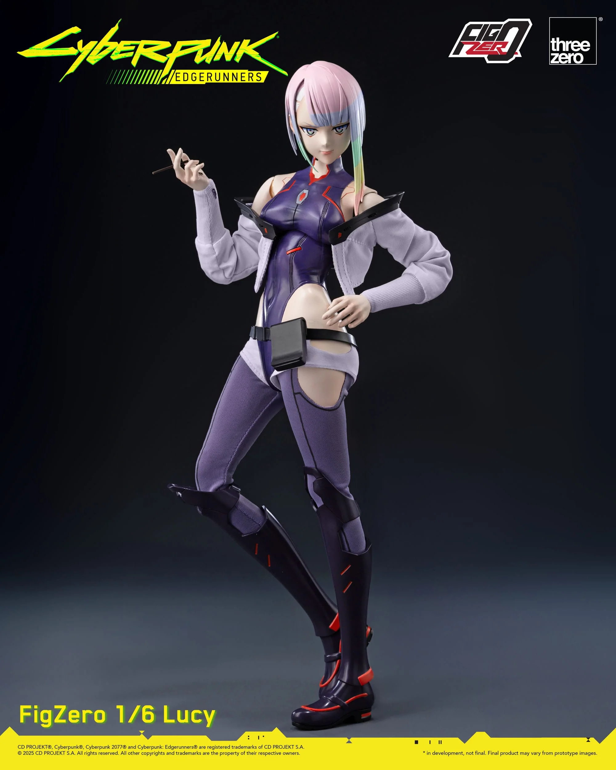 Lucy FigZero Cyberpunk: Edgerunners ThreeZero - Image 6