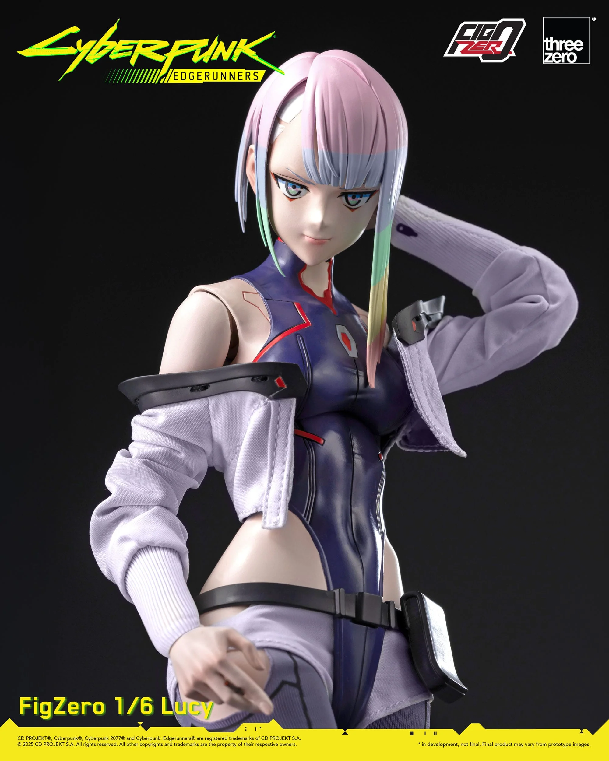 Lucy FigZero Cyberpunk: Edgerunners ThreeZero - Image 7