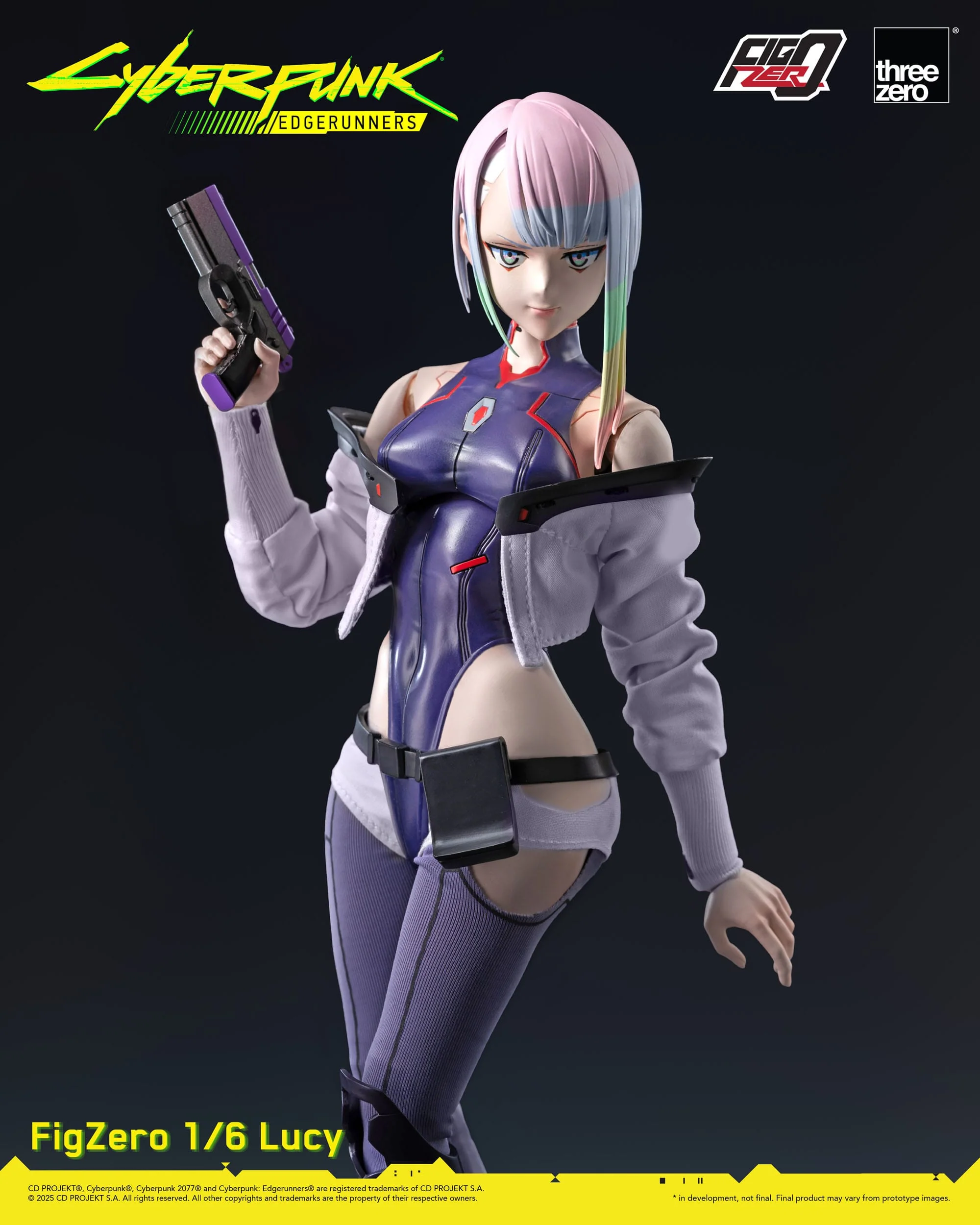 Lucy FigZero Cyberpunk: Edgerunners ThreeZero - Image 9