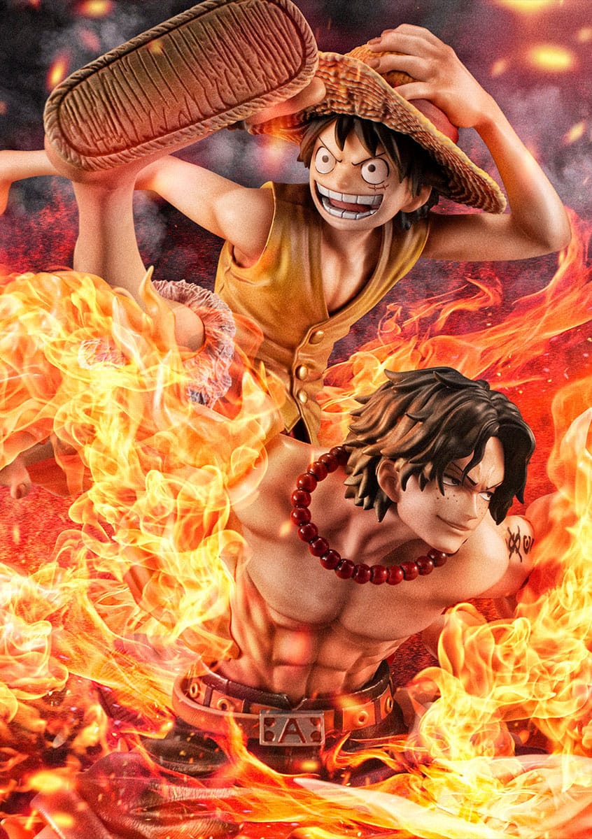 Luffy & Ace Bond between brothers 20th Limited Ver P.O.P Megahouse - Image 10