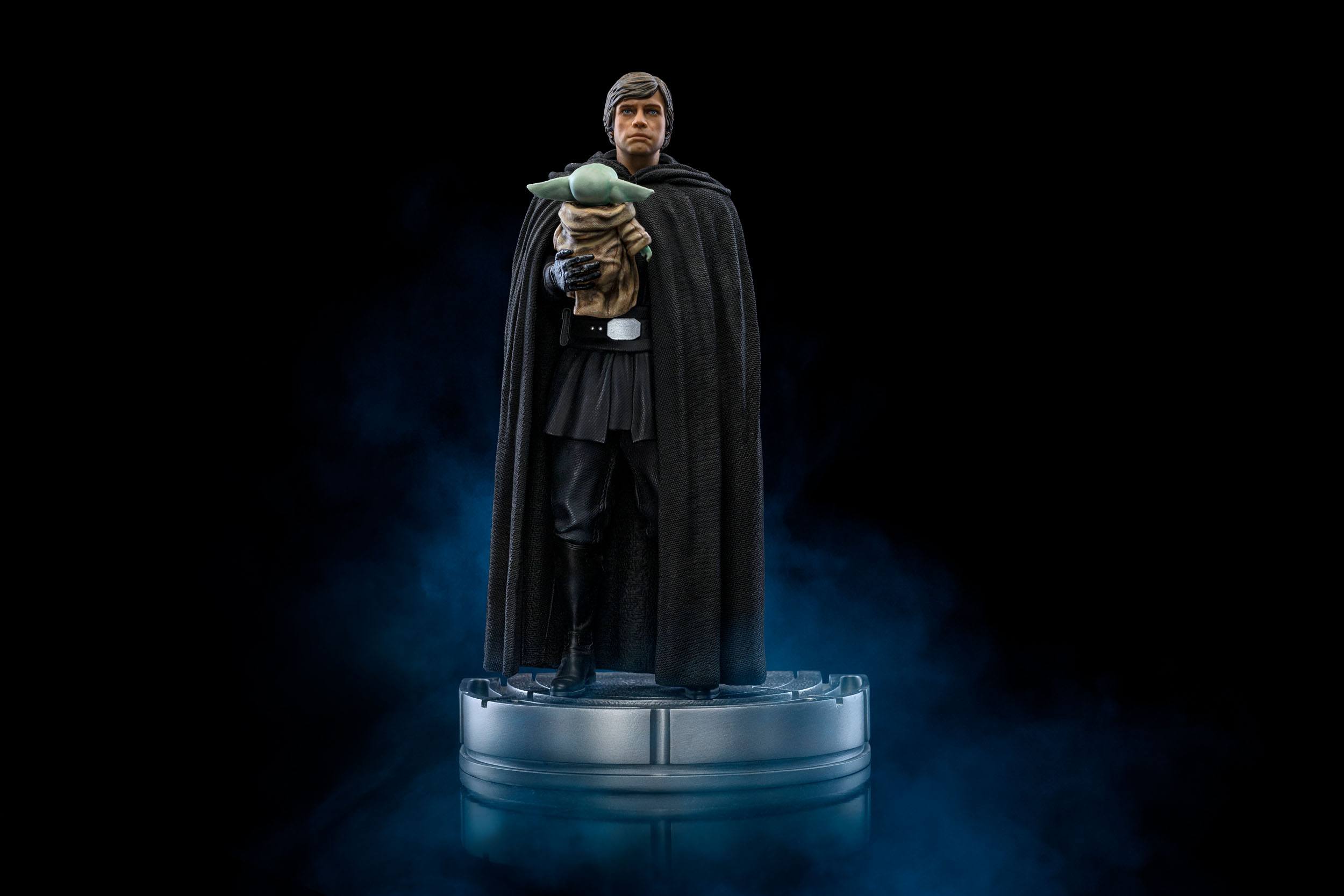 Luke Skywalker und Grogu - Art Scale - iron Studios - Image 3