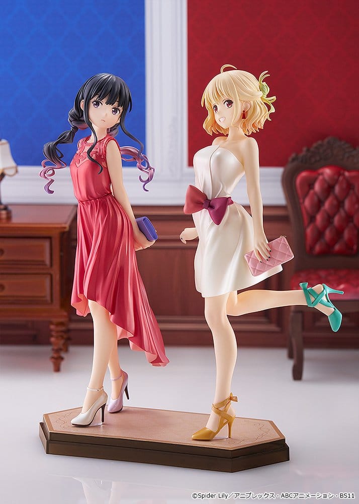 Lycoris Recoil Pop Up Parade PVC Figuren 2er-Pack Chisato Nishikigi & Takina Inoue: After Party! Ver. L Size - Image 9