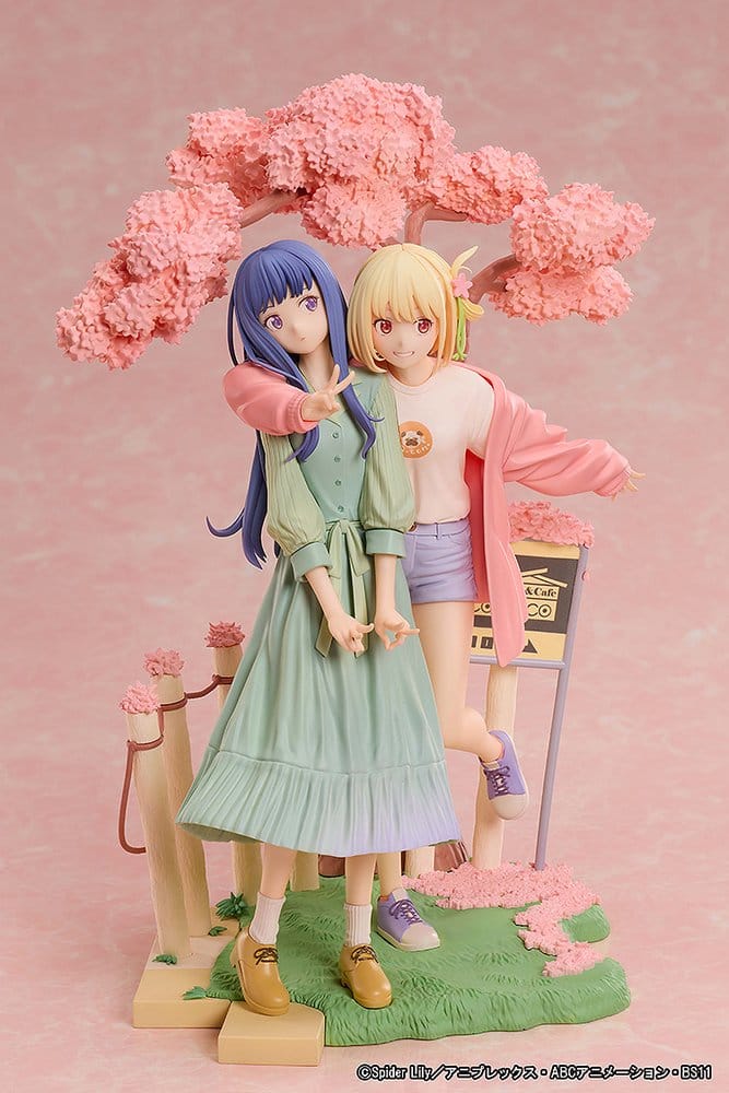 Lycoris Recoil PVC Figuren 2er-Pack Chisato Nishikigi & Takina Inoue Spring Ver. - Image 4