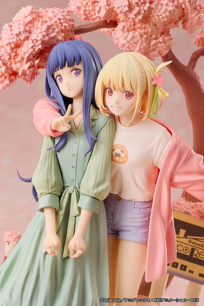 Lycoris Recoil PVC Figuren 2er-Pack Chisato Nishikigi & Takina Inoue Spring Ver. - Image 7