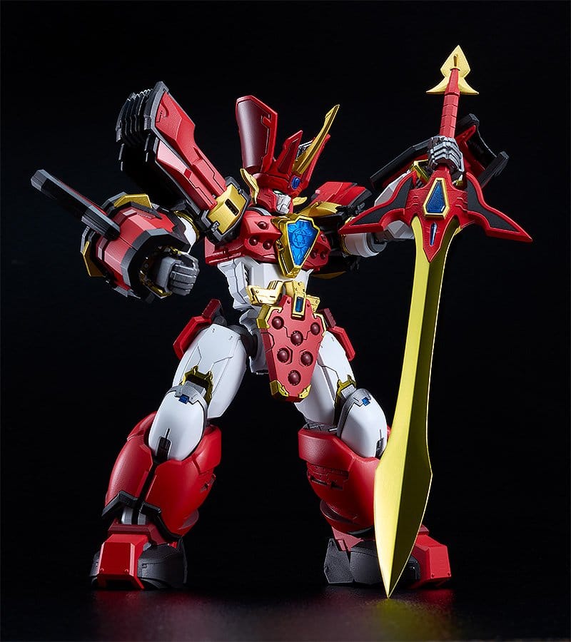 Mado King Granzort Moderoid King's Style Plastic Model Kit Granzort Gold Edition - Image 2