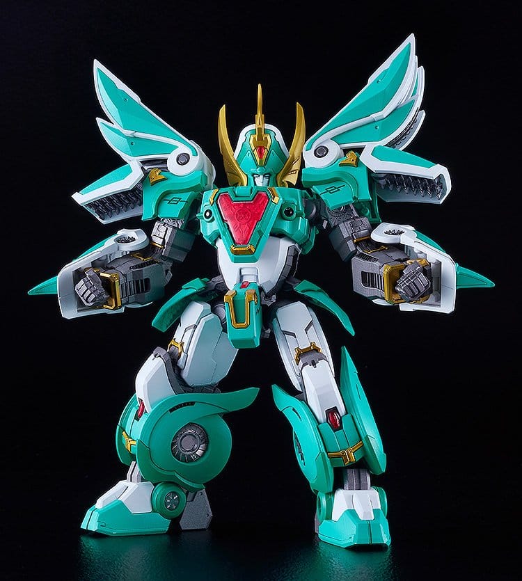 Mado King Granzort Moderoid King's Style Plastic Model Kit Winzert Gold Edition - Image 2