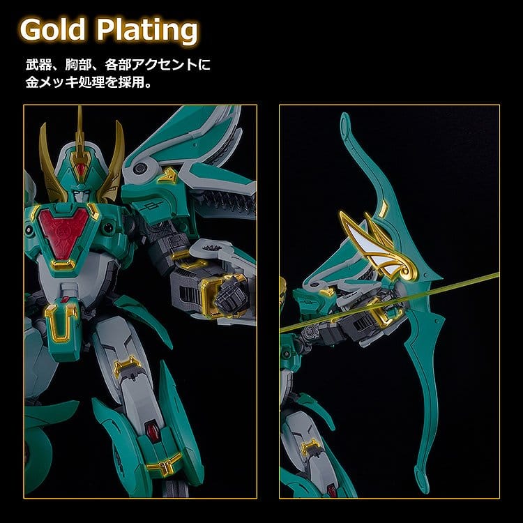 Mado King Granzort Moderoid King's Style Plastic Model Kit Winzert Gold Edition - Image 4