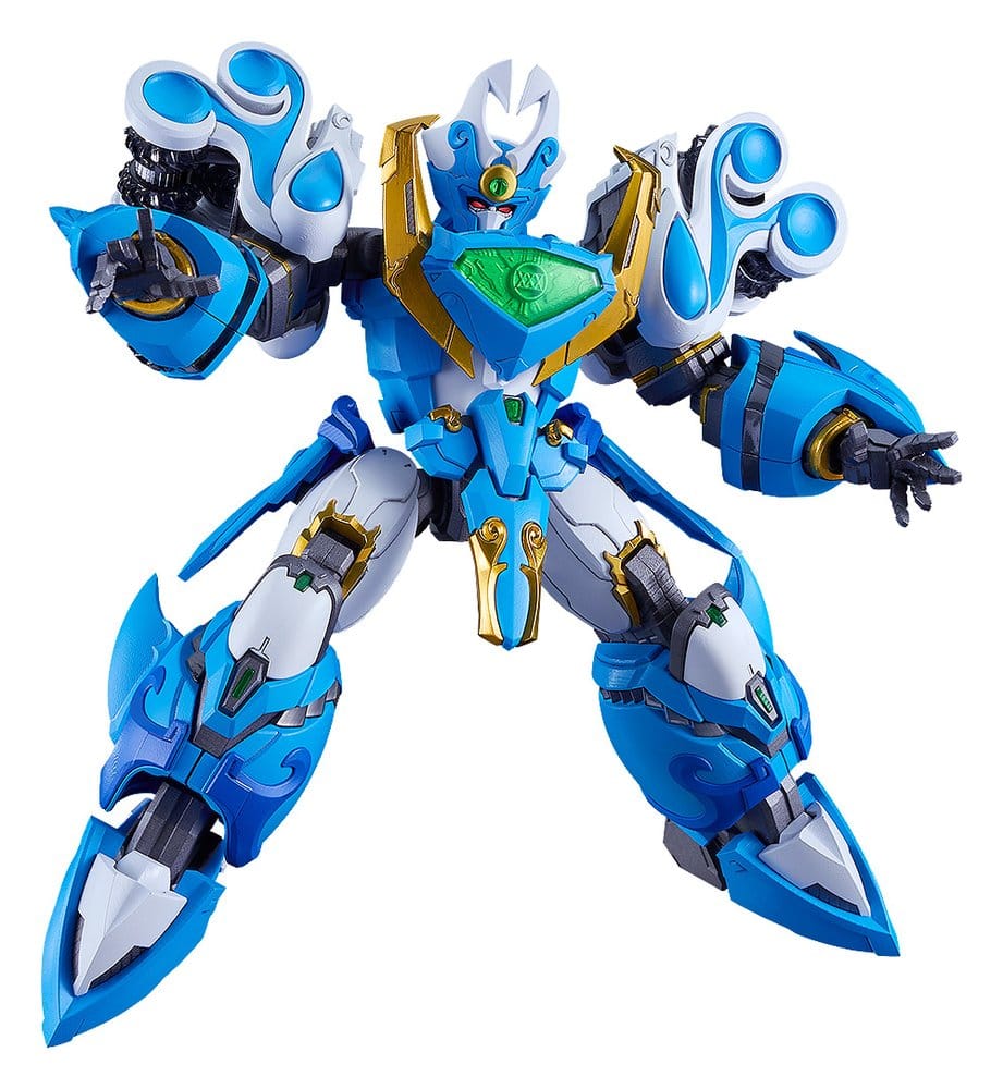 Mado King Granzort Moderoid Plastic Model Kit King's Style Aquabeat Gold Edition
