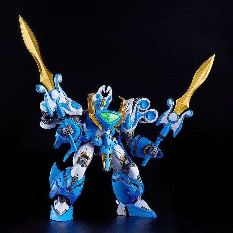 Mado King Granzort Moderoid Plastic Model Kit King's Style Aquabeat Gold Edition - Image 6
