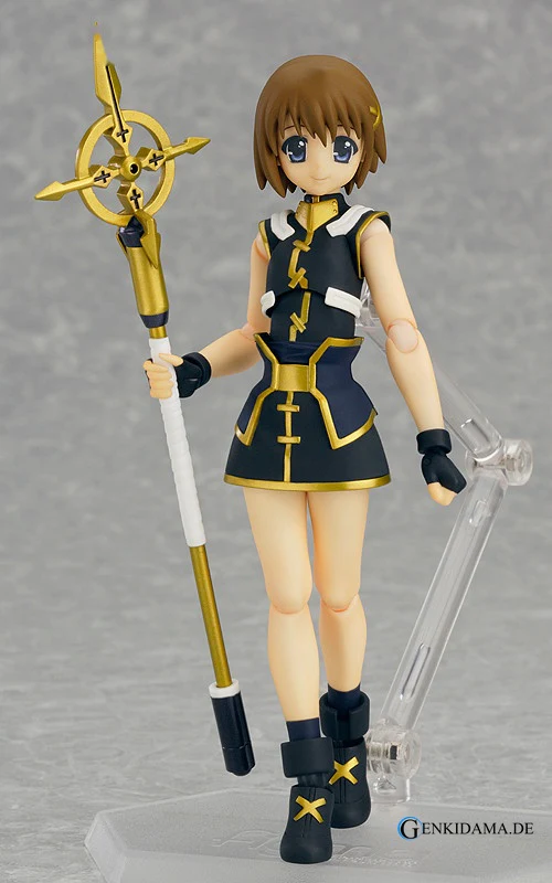 Magical Girl Lyrical Nanoha The Movie 2nd Figma Actionfigur Hayate Yagami A´s Ver. - Image 3